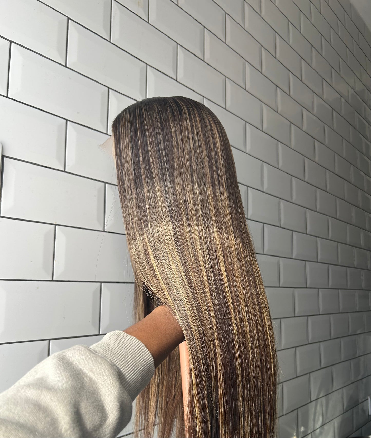 REDUCED! Ready to ship Blonde Highlighted wig