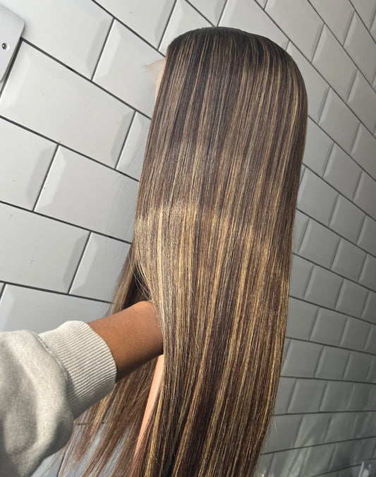 REDUCED! Ready to ship Blonde Highlighted wig