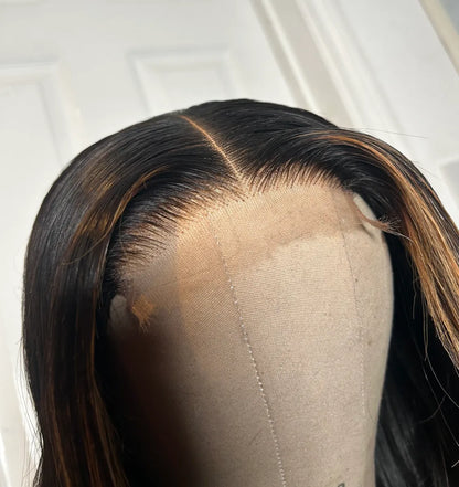 Face Framing Highlights Wig